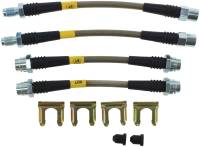Stoptech - StopTech 93-98 Volkswagen Golf Stainless Steel Rear Brake Lines - 950.33512 - Image 4