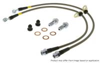 Stoptech - StopTech 06-12 Audi A3/08-13 TT Quattro / 05-12 VW Jetta Rear Stainless Steel Brake Line Kit - 950.33515 - Image 2
