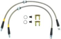 Stoptech - StopTech 08-13 BMW 335i xDrive Stainless Steel Front Brake Lines - 950.34023 - Image 4