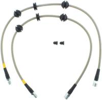 Stoptech - StopTech 10-15 BMW 550i Stainless Steel Front Brake Lines - 950.34030 - Image 3