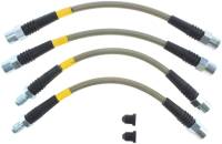 Stoptech - StopTech 87-91 BMW M3 / 89-4/91 325/328 Series (E30/E36) Rear Stainless Steel Brake Line Kit - 950.34510 - Image 3