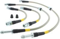Stoptech - StopTech 96-2000 BMW 328I / 328IS Stainless Steel Rear Brake Lines - 950.34521 - Image 3
