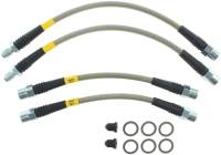 Stoptech - StopTech 07-08 BMW E90/E91/E92/E93 328 (all)/335 (all) /07-13 E82 128i/135i Stainless Steel Rear Bra - 950.34525 - Image 4