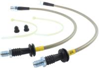 Stoptech - StopTech 92-95 Porsche 968 Exc Sport Brake Package Front Stainless Steel Brake Line Kit - 950.37005 - Image 3