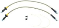 Stoptech - StopTech 92-95 Porsche 968 Exc Sport Brake Package Front Stainless Steel Brake Line Kit - 950.37005 - Image 4