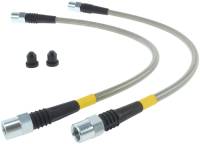 Stoptech - StopTech Stainless Steel Front Brake Lines for 04-05 Porsche Carrera GT - 950.37014 - Image 2