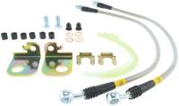 Stoptech - StopTech 00-02 Jaguar S Type Stainless Steel Front Brake Lines - 950.61006 - Image 3