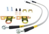 Stoptech - StopTech 00-02 Jaguar S Type Stainless Steel Rear Brake Lines - 950.61503 - Image 3