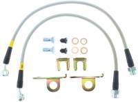 Stoptech - StopTech 00-02 Jaguar S Type Stainless Steel Rear Brake Lines - 950.61503 - Image 4