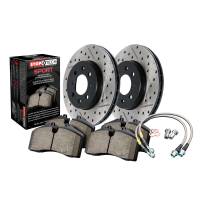 Stoptech - Sport Axle Pack, Drilled & Slotted, Front - 978.34013F - Image 2