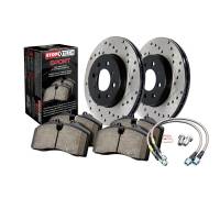 Stoptech - Sport Axle Pack Drilled Rotor, Front - 979.34016F - Image 1