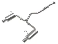 aFe - aFe Subaru Forester XT 14-18 H4-2.5L Takeda 2-1/2in to 2-1/4in  304 SS Cat-Back- Polished Tip - 49-36804-P - Image 2