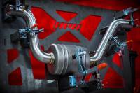 APR - APR Catback Exhaust System (w/ Front Muffler) - GTI (MK7) - CBK0007 - Image 41