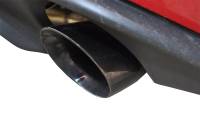 CORSA Performance - Corsa 14-16 Volkswagen GTI Mk7 Black Sport 3.0in Cat-Back Dual Rear Exit with Single Pro-Series Tips - 14834BLK - Image 2
