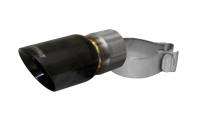 CORSA Performance - Corsa Single Universal 2.5in Inlet / 3in Outlet Black PVD Pro-Series Tip Kit - TK001BLK - Image 1