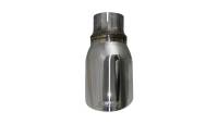 CORSA Performance - Corsa Single Universal 2.5in Inlet / 4in Outlet Polished Pro-Series Tip Kit - TK004 - Image 2
