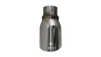 CORSA Performance - Corsa Single Universal 2.5in Inlet / 4in Outlet Polished Pro-Series Tip Kit - TK004 - Image 4