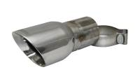 Corsa Single Universal 3.0in Inlet / 4in Outlet Polished Pro-Series Tip Kit - TK006