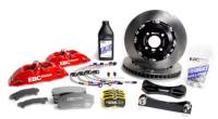 EBC Racing 92-00 BMW M3 (E36) Red Apollo-4 Calipers 355mm Rotors Front Big Brake Kit - BBK003RED-2