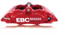 EBC - EBC Racing 2014+ Audi S1 (8X) Front Left Apollo-4 Red Caliper - BC4101RED-L - Image 6