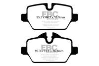 EBC 10+ Mini Countryman 1.6 Cooper Greenstuff Rear Brake Pads - DP22102