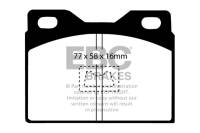 EBC - EBC 76-85 Porsche 924 2.0 Greenstuff Front Brake Pads - DP2220 - Image 4