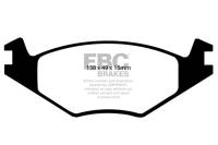 EBC - EBC 86-93 Volkswagen Cabriolet 1.8 Greenstuff Front Brake Pads - DP2517 - Image 4