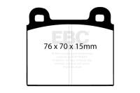 EBC - EBC 70-75 Alfa Romeo Montreal 2.6 Redstuff Front Brake Pads - DP3103C - Image 3