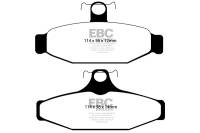 EBC 90-00 Aston Martin Vantage 5.3 (Twin Supercharged)(AP) Redstuff Rear Brake Pads - DP31167C