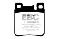 EBC - EBC 05-06 Chrysler Crossfire 3.2 SRT6 Greenstuff Rear Brake Pads - DP2887 - Image 4