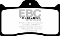 EBC - EBC Brakes Redstuff Ceramic Brake Pads - DP3038C - Image 2
