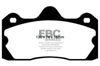 EBC - EBC 10+ Lotus Evora 3.5 Redstuff Rear Brake Pads - DP3060C - Image 2