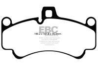EBC 01-03 Porsche 911 (996) (Cast Iron Rotor only) 3.6 Twin Turbo GT2 Redstuff Front Brake Pads - DP31516C