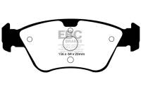 EBC - EBC 03-08 Chrysler Crossfire 3.2 Redstuff Front Brake Pads - DP31075C - Image 2