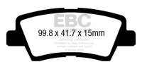 EBC - EBC 12+ Hyundai Azera 3.3 Redstuff Rear Brake Pads - DP31865C - Image 3