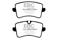EBC 11 Audi A6 2.0 Turbo Redstuff Rear Brake Pads - DP32082C