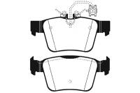EBC 2017+ Alfa Romeo Giulia 2.0T Redstuff Rear Brake Pads - DP32315C
