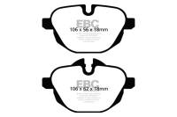 EBC - EBC 11+ BMW X3 2.0 Turbo (F25) Redstuff Rear Brake Pads - DP32047C - Image 4