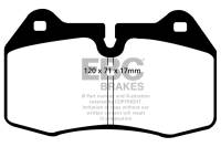 EBC 94-99 BMW M5 3.8 (E34) Yellowstuff Front Brake Pads - DP41032R