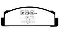 EBC 68-83 Fiat 124 1.6 Yellowstuff Rear Brake Pads - DP4130R