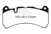 EBC - EBC 07-08 Ferrari 430 Scuderia 4.3 Yellowstuff Front Brake Pads - DP41591R - Image 3