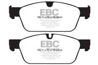 EBC 13-16 Mercedes-Benz GL350 3.0 TD AMG Package Yellowstuff Front Brake Pads - DP42156R