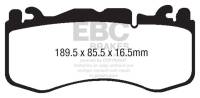 EBC - EBC 12+ Aston Martin Vantage 4.7 Yellowstuff Front Brake Pads - DP42174R - Image 3