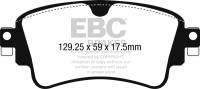 EBC - EBC 17-18 Audi A4 / A4 Quattro / A5 Quattro Yellowstuff Rear Brake Pads - DP42254R - Image 3
