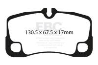 EBC - EBC 09-12 Porsche 911 (997) (Cast Iron Rotor only) 3.6 Carrera 2 Yellowstuff Rear Brake Pads - DP41930R - Image 4