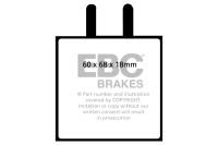 EBC Brakes Yellowstuff Performance Brake Pads - DP4543R