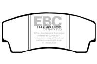 EBC 99-02 Noble M12 2.6 Twin Turbo Bluestuff Rear Brake Pads - DP5008NDX
