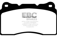 EBC 17-21 Honda Civic Type-R (FK8) Bluestuff Front Brake Pads - DP51210NDX