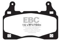 EBC - EBC 11-15 Chevrolet Camaro 6.2L Bluestuff Front Brake Pads - DP51895NDX - Image 2