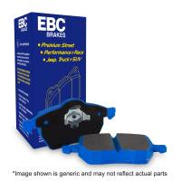 EBC - EBC 07-08 Porsche 911 (997) (Cast Iron Rotor only) 3.6 Carrera 2 Bluestuff Front Brake Pads - DP52029NDX - Image 4
